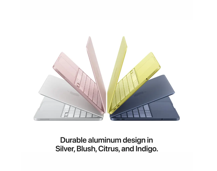 13-inch MacBook Neo A18 Pro chip 6‑core CPU 5‑core GPU 8GB 256GB SSD-Blush