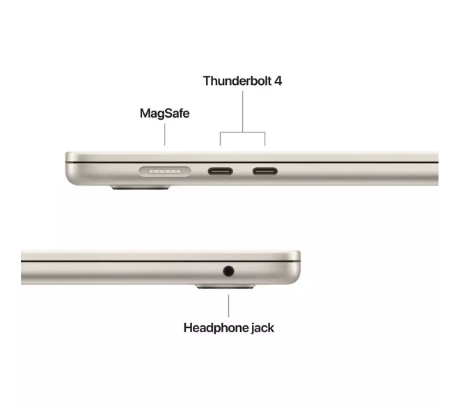 15-inch MacBook Air M5 10C CPU and 10C GPU 16GB 512GB SSD Starlight