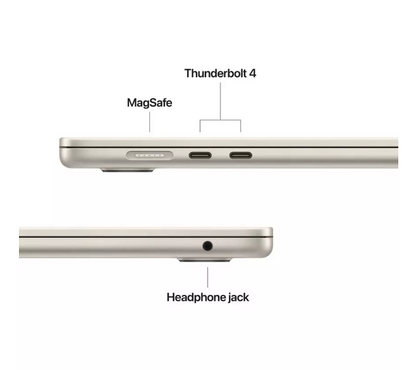 15-inch MacBook Air M5 10C CPU and 10C GPU 16GB 512GB SSD Starlight