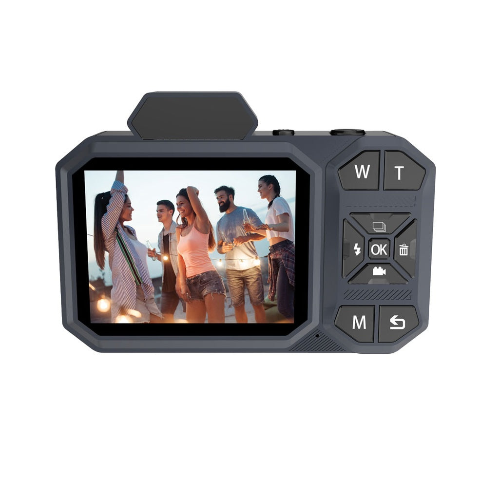 Porodo Advanced Digital Camera Video Stabilization & 18x Zoom-Black