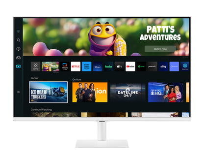Samsung 27" White Smart Monitor M5