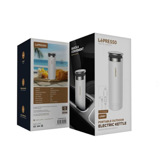 Lepresso Portable Outdoor Electric Kettle - Vehicles Uses