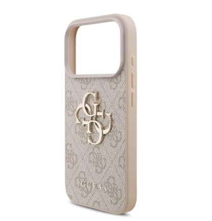 Guess 4G PU Leather Case With Big 4G & Classic Logo-iPhone 17 Pro Max