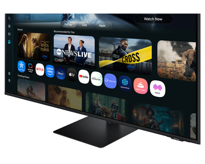 Samsung The M7 M70F 43-inch 4K Smart Monitor features a 60Hz refresh rate, AI capabilities, and a USB Type-C port.