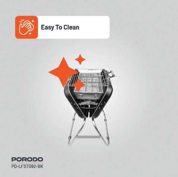Porodo Lifestyle Portable Folding BBQ Grill