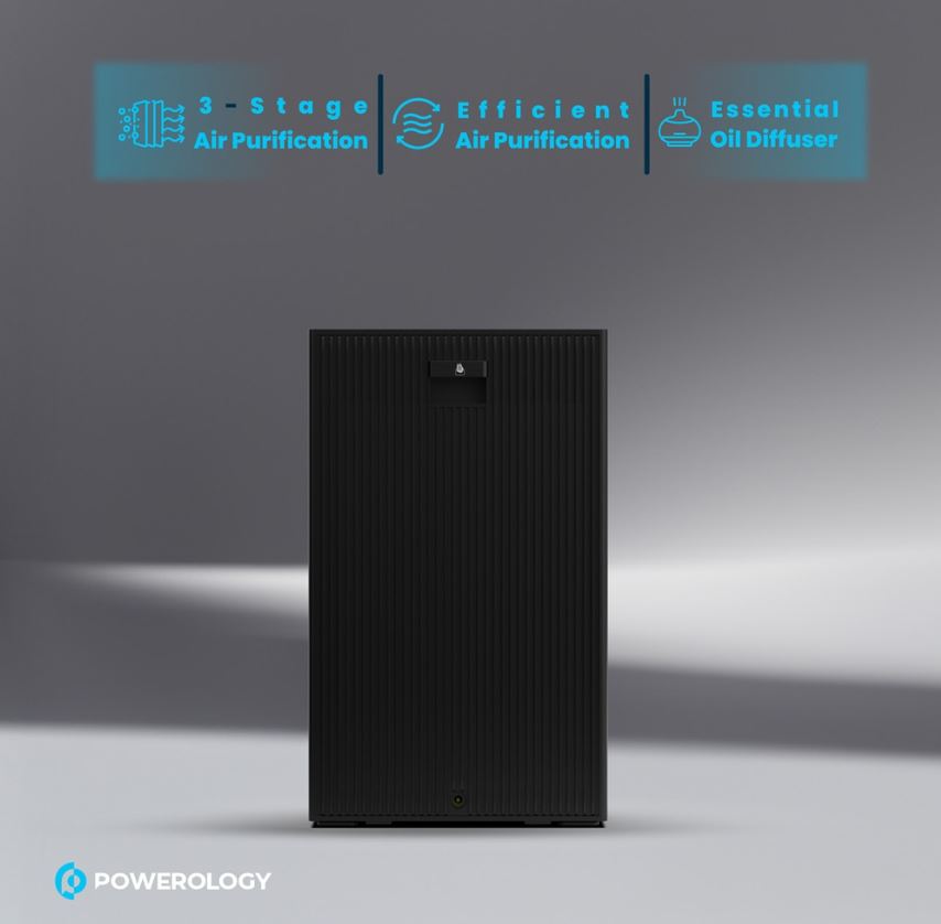 Powerology Smart Air Purifier - Black