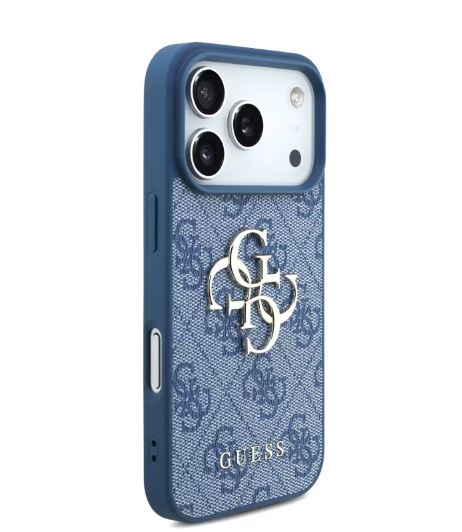 Guess 4G PU Leather Case With Big 4G & Classic Logo-iPhone 17 Pro Max