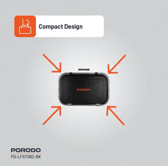 Porodo Lifestyle Portable Folding BBQ Grill