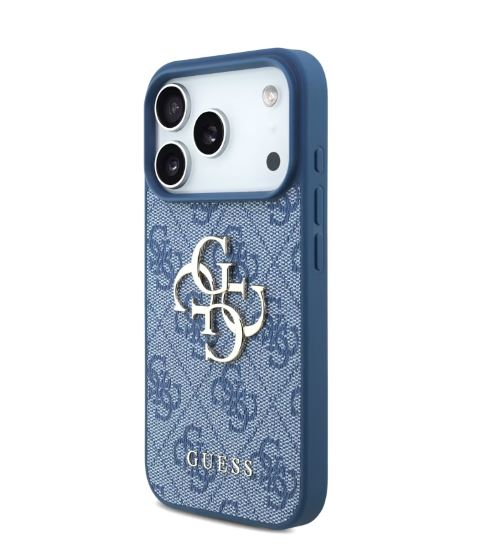 Guess 4G PU Leather Case With Big 4G & Classic Logo-iPhone 17 Pro Max