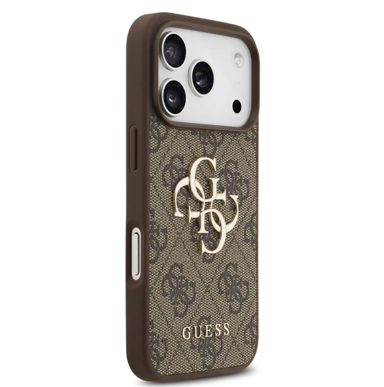 Guess MagSafe PU Leather Case With Big 4G & Classic Logo-iPhone 17 Pro Max