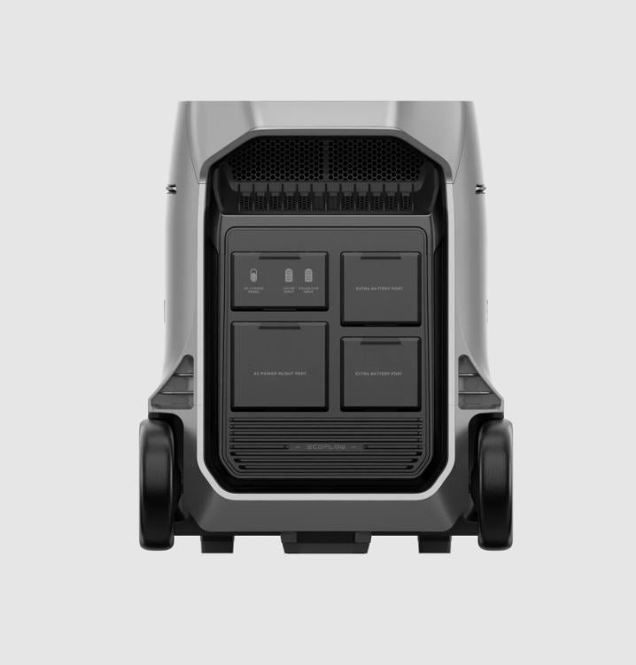 ECOFLOW DELTA Pro 3 Portable Power Station 4096Wh capacity 4000W output, X-Boost up to 6000W / Weight: 85kg.