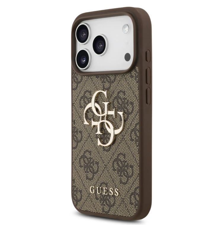 Guess MagSafe PU Leather Case With Big 4G & Classic Logo-iPhone 17 Pro Max