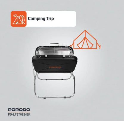 Porodo Lifestyle Portable Folding BBQ Grill