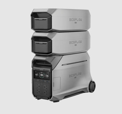 ECOFLOW DELTA Pro 3 Portable Power Station 4096Wh capacity 4000W output, X-Boost up to 6000W / Weight: 85kg.