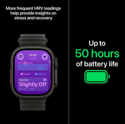 Watch Ultra 4 GPS + Cell 49mm Natural Titanium Case with Desert Alpine Loop M