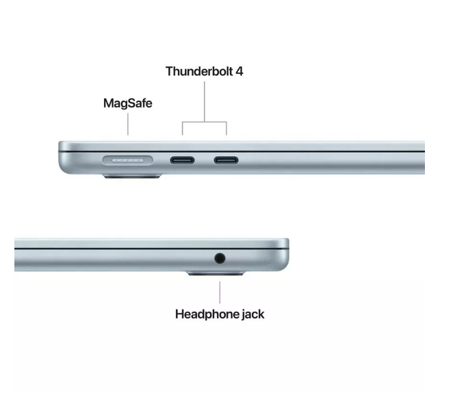 13-inch MacBook Air M5 10C CPU and 8C GPU 16GB 512GB SSD Sky Blue