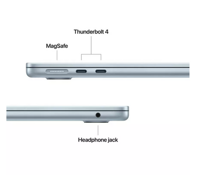 13-inch MacBook Air M5 10C CPU and 8C GPU 16GB 512GB SSD Sky Blue