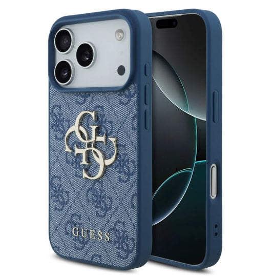 Guess MagSafe PU Leather Case With Big 4G & Classic Logo-iPhone 17 Pro