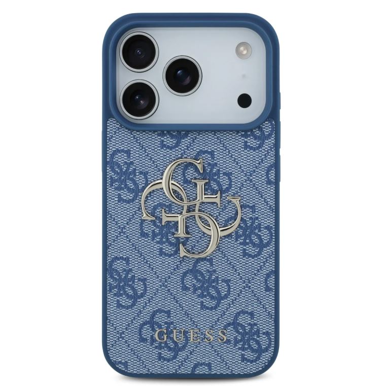 Guess MagSafe PU Leather Case With Big 4G & Classic Logo-iPhone 17 Pro