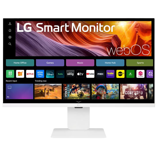 LG 32" 4K UHD IPS Smart Monitor with webOS and USB Type-C PD 90W