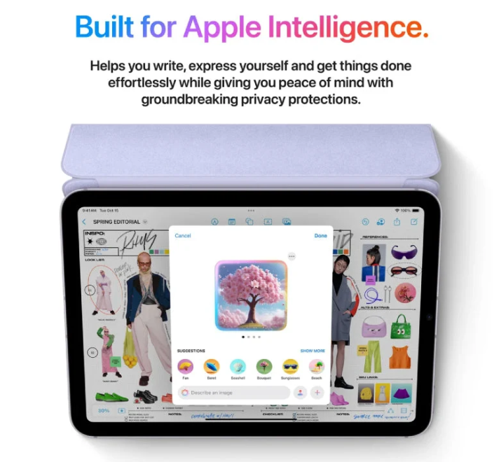 Apple iPad Mini A17 Pro (2024) - 8.3"inch 128GB - WiFi + 5G - STARLIGHT
