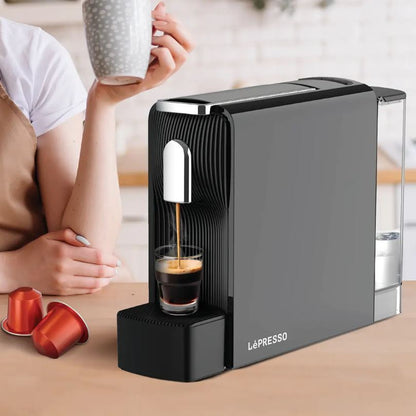 Lepresso Baristo Espresso Machine Nespresso Capsule Compatile – Black