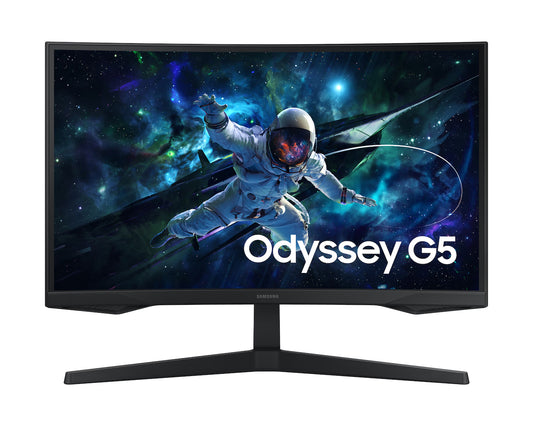 Samsung Odyssey G5 G55C 27-inch QHD Curved Gaming Monitor with 165Hz Refresh Rate