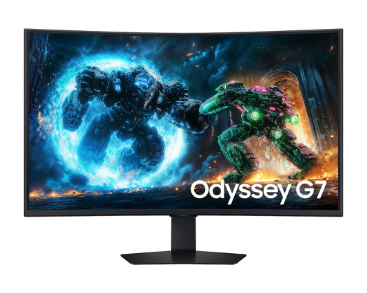 Samsung 37" Odyssey G7 G75F 165Hz 1Ms Response Time with Pivot Gaming Monitor