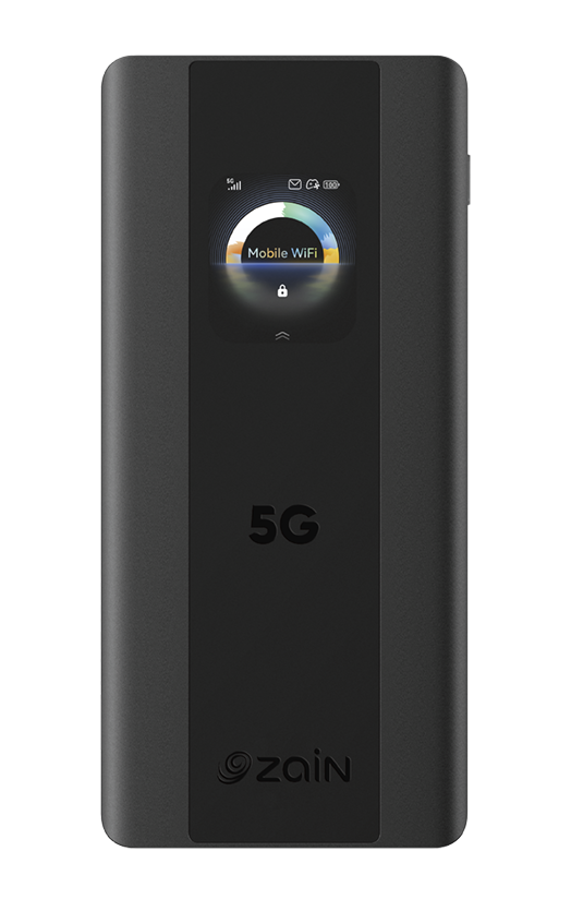 Huawei Mobile Wifi Pro 5 Router Zain - 5G / Black
