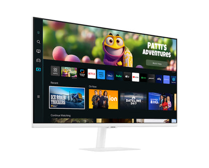 Samsung 27" White Smart Monitor M5