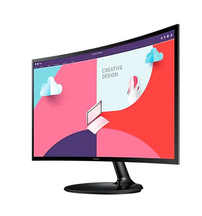 Samsung S3 S24C360EAM 24" VA 75Hz 4ms (GTG) FHD Essential 1800R Curved Monitor With AMD FreeSync