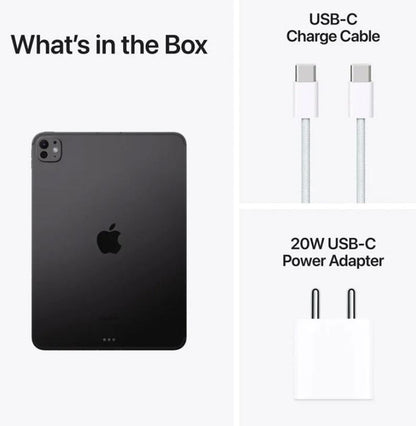 11-inch iPad Pro M4 WiFi 1TB with Standard glass – Space Black