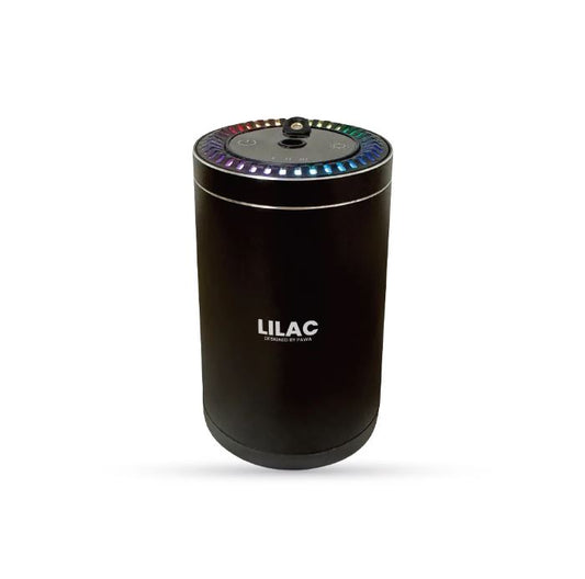 PAWA Lilac Aroma Diffuser with Starry Light-Black
