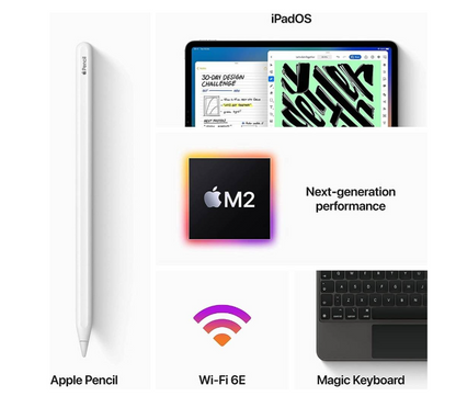 12.9-inch iPad Pro M2 Wi‑Fi 512GB SPACE GREY