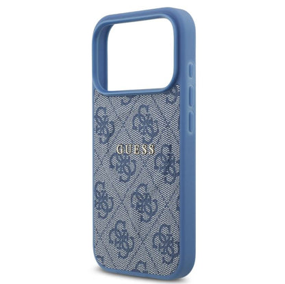 Guess MagSafe 4G PU Leather Case With Classic Logo-iPhone 17 Pro