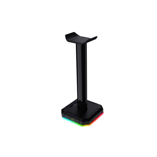 Redragon Chroma Headset Stand, Dynamic RGB 10 lighting effect modes, With 4-port USB2.0 hub