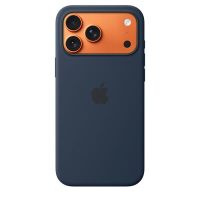 iPhone 17 Pro Max Silicone Case with MagSafe – Midnight