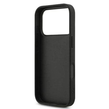 Guess PU Glitter Case With Big 4G Metal Logo-iPhone 17 Pro