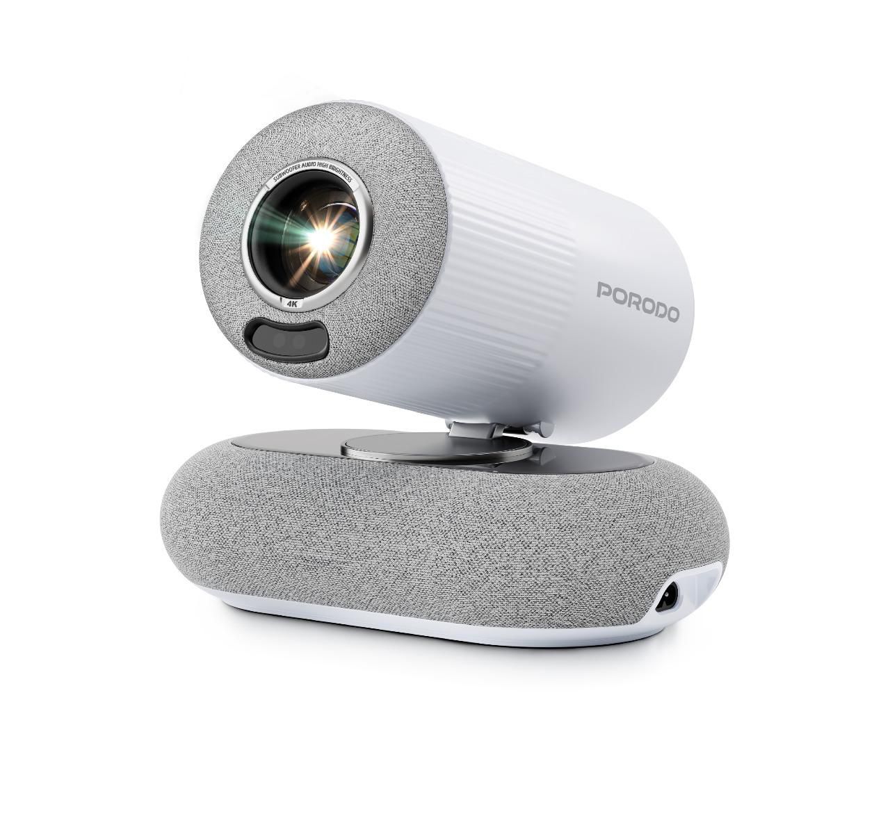 Porodo Lumacast Smart Full HD Projector Auto Focus & Keystone