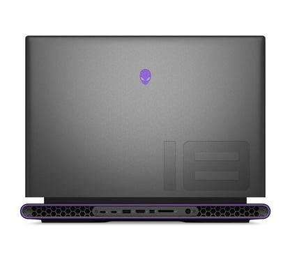 Dell Alienware M18 R2 Gaming Laptop, 14th Gen. Intel Core i9-14900HX Processor, 64GB DDR5 RAM, 2TB NVMe SSD, RTX 4090 16GB VGA, 18" QHD+ (2560 x 1600) 165Hz Display, AlienFX RGB backlit Keyboard, Wi-Fi 7+BT 5.4, Windows 11 Home - Dark Metallic Moon