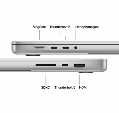 16-inch MacBook Pro M5 Pro(2026) Chip 18-core CPU and 20-core GPU 24GB 1TB SSD (Eng/Arb) - Silver