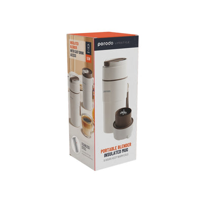 Porodo Lifestyle Portable Blender Insulated Mug And 6 Hours Keep Warm/Cold