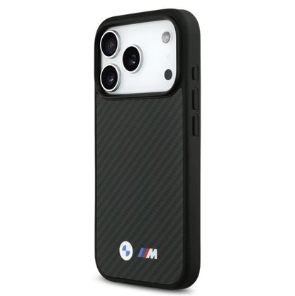 BMW MagSafe Kevlar Case With Metal Logos-iPhone 17 Pro Max