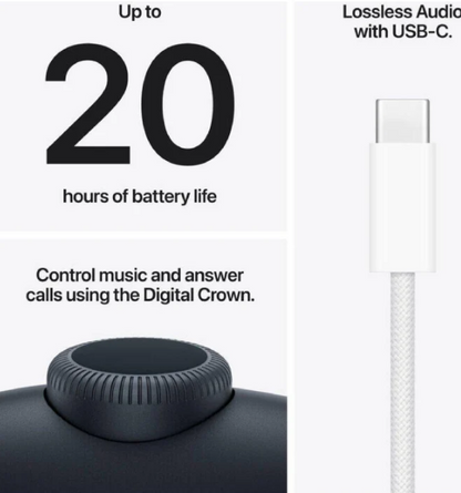 Apple Airpods Max 2 - Bluetooth v5.3 - Wireless - Midnight