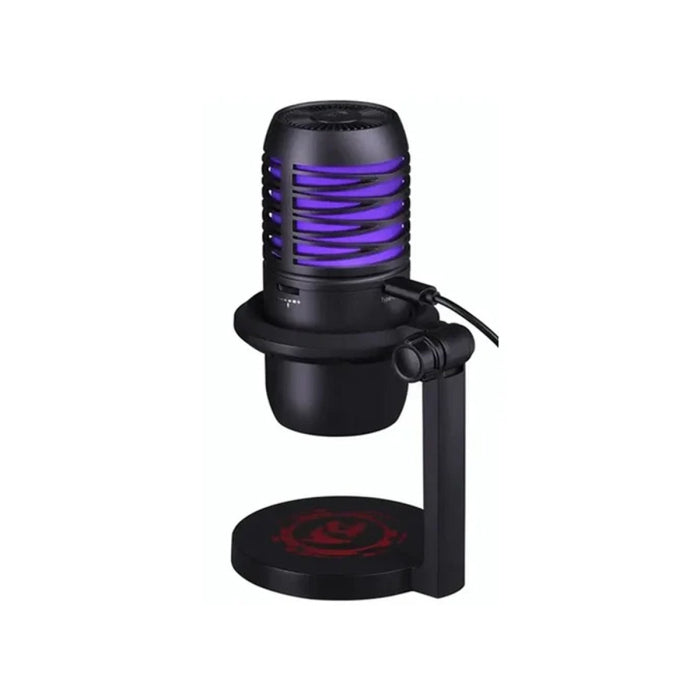 Redragon Nebula GM211 Cardioid 6 Color Mode USB Wired Gaming Microphone - Black