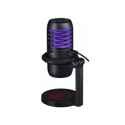 Redragon Nebula GM211 Cardioid 6 Color Mode USB Wired Gaming Microphone - Black