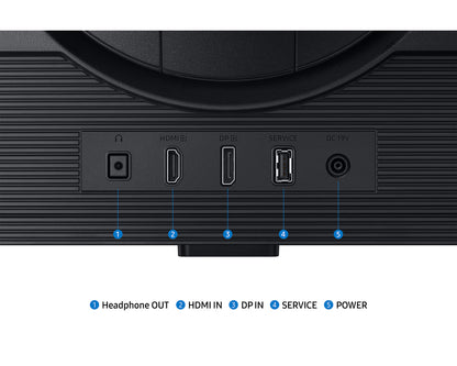 Samsung 27" Odyssey G6 G60F QHD 350Hz 1Ms Response Time G-Sync with Pivot Gaming Monitor