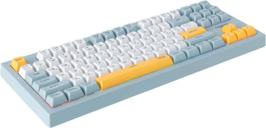 Twisted Minds Spectrum Series Wired Keyboard 80% Compact Gasket structure Membrane - (English / Arabic) Layout