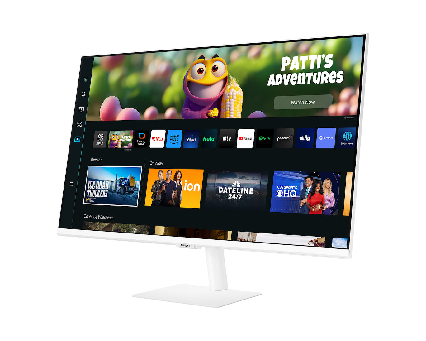 Samsung 27" White Smart Monitor M5