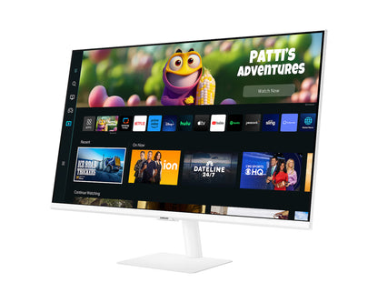 Samsung 27" White Smart Monitor M5